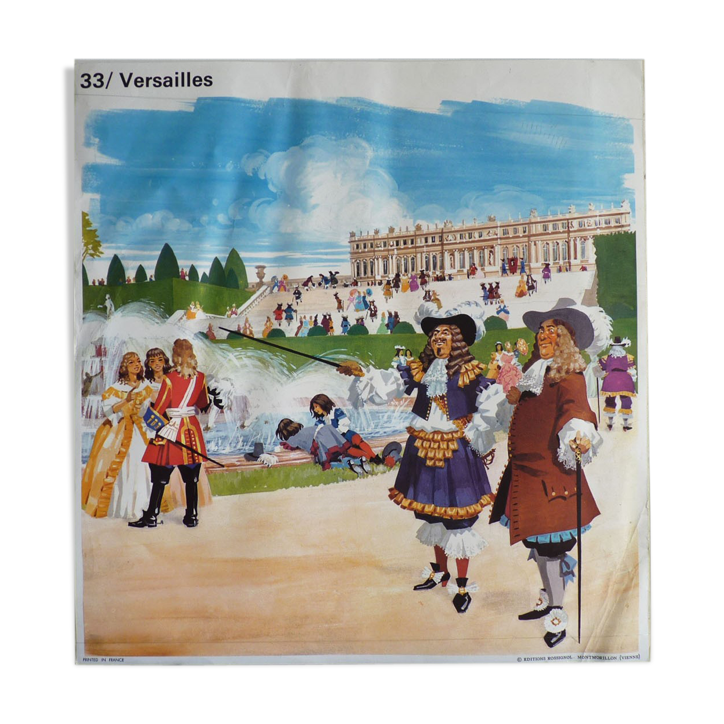 School poster: Versailles