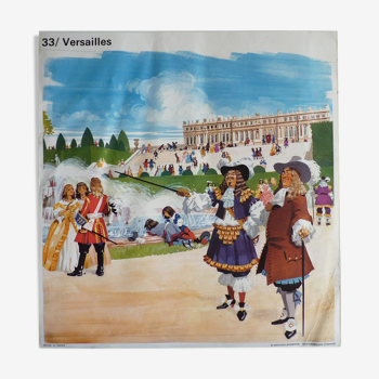 School poster: Versailles