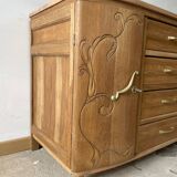 Vintage chest of drawers, 1930s, renovated