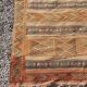 Old oriental carpet, kilim, 50s - 206 x 125cm