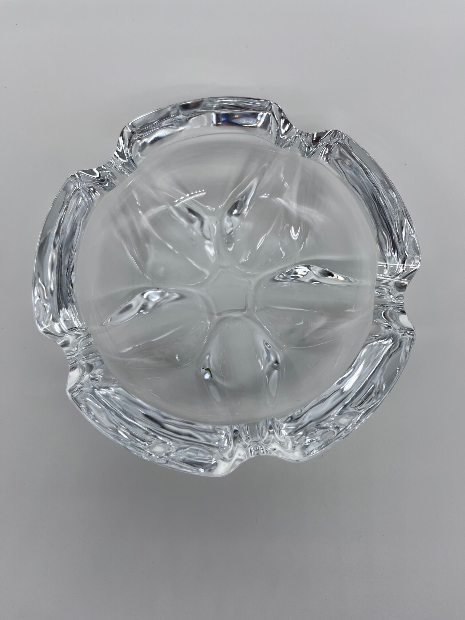 Crystal ashtray
