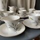 Bavaria porcelain coffee service with wheat decor