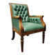 English Chesterfield Office Chair desk chair green