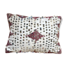 Coussin "Handira" écru et rouge 50x35cm