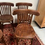 Anciennes chaises de bistrot  Baumann X 5