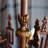Lustre Louis XVI en bronze et laiton