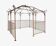 Gloriette, tonnelle, pergola en fer forgé