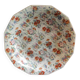 Vintage French salad platter from Le Tallec, Limoges, with colourful floral decoration