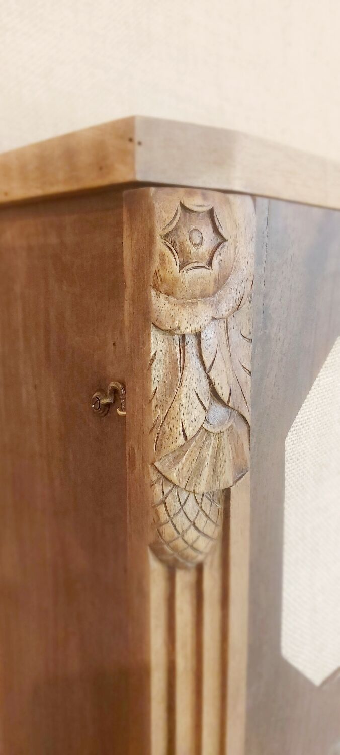 Art Deco kitchen storage cabinet