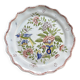 Hand-painted Rouen porcelain plate