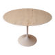 Table ronde Tulipe en marbre Calacatta de Eero Saarinen - Ø 107 cm - Knoll