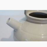 Old jug chevrette gargoulette in varnished white sandstone