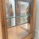 Art Deco "column" display cabinet