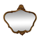 Antique Baroque Shell Mirror
