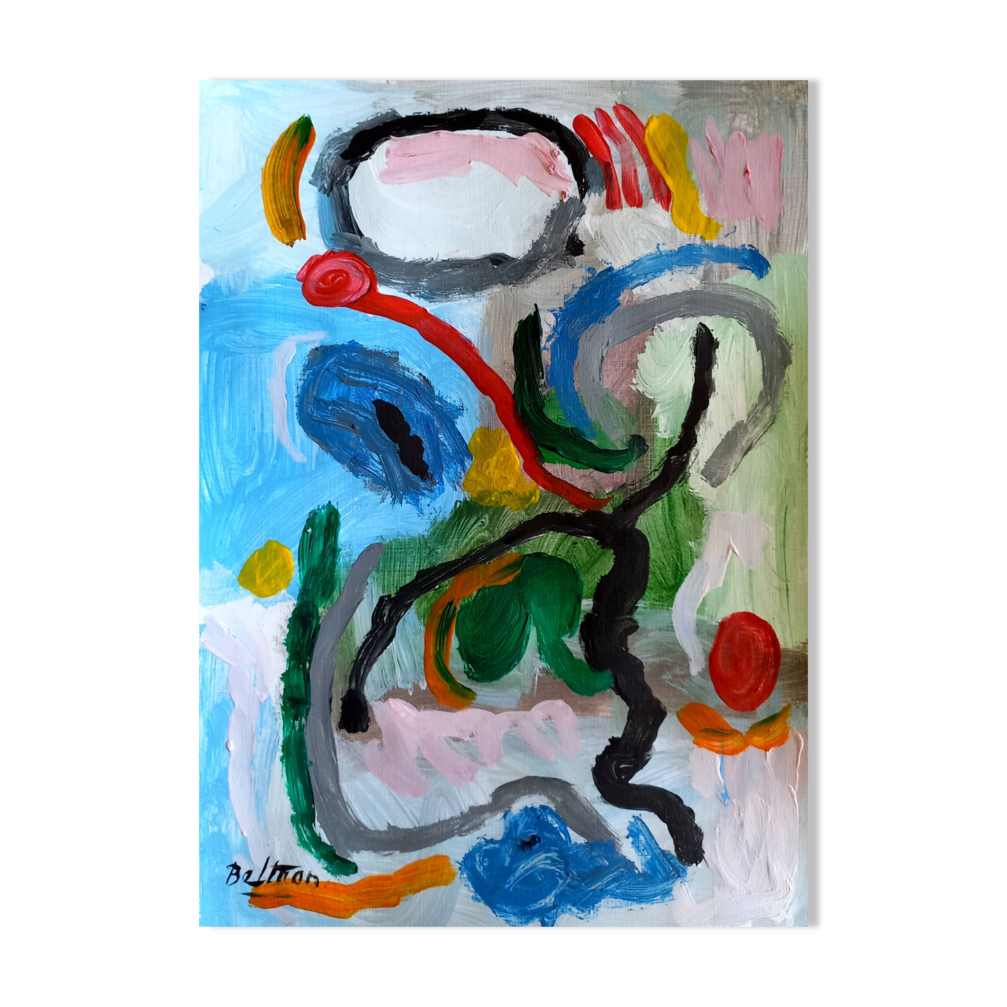 Volute au point rouge.