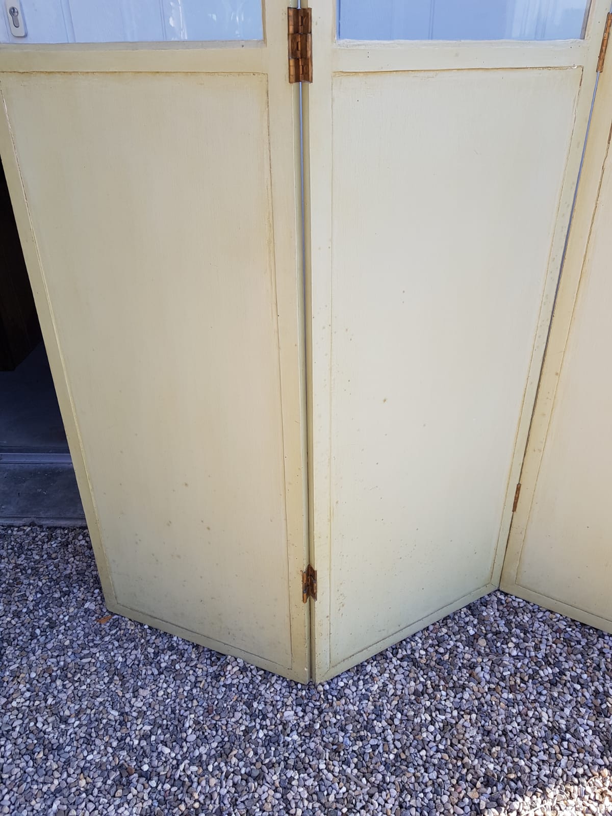 Patterned screen painted 1940/1950