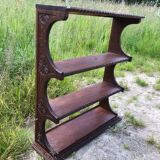 Old rustic wall shelf