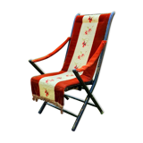 Folding armchair chair Napoleon III of the nineteenth century
