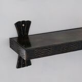 Miroir et étagère murale
