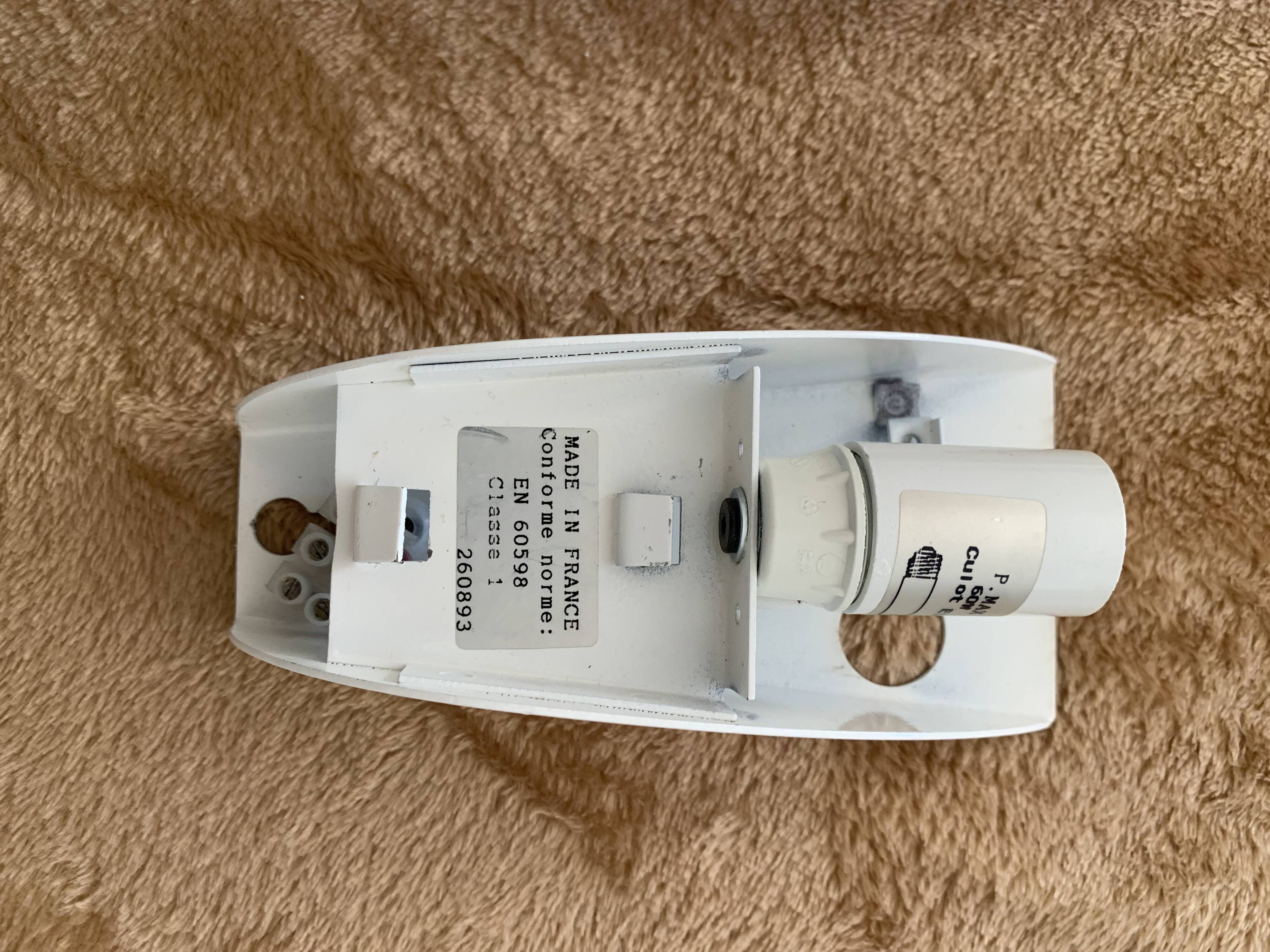 Charming plaster wall light from the French manufacturer SEDAP ref 1382