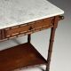 Table d'appoint en faux bambou vers 1900