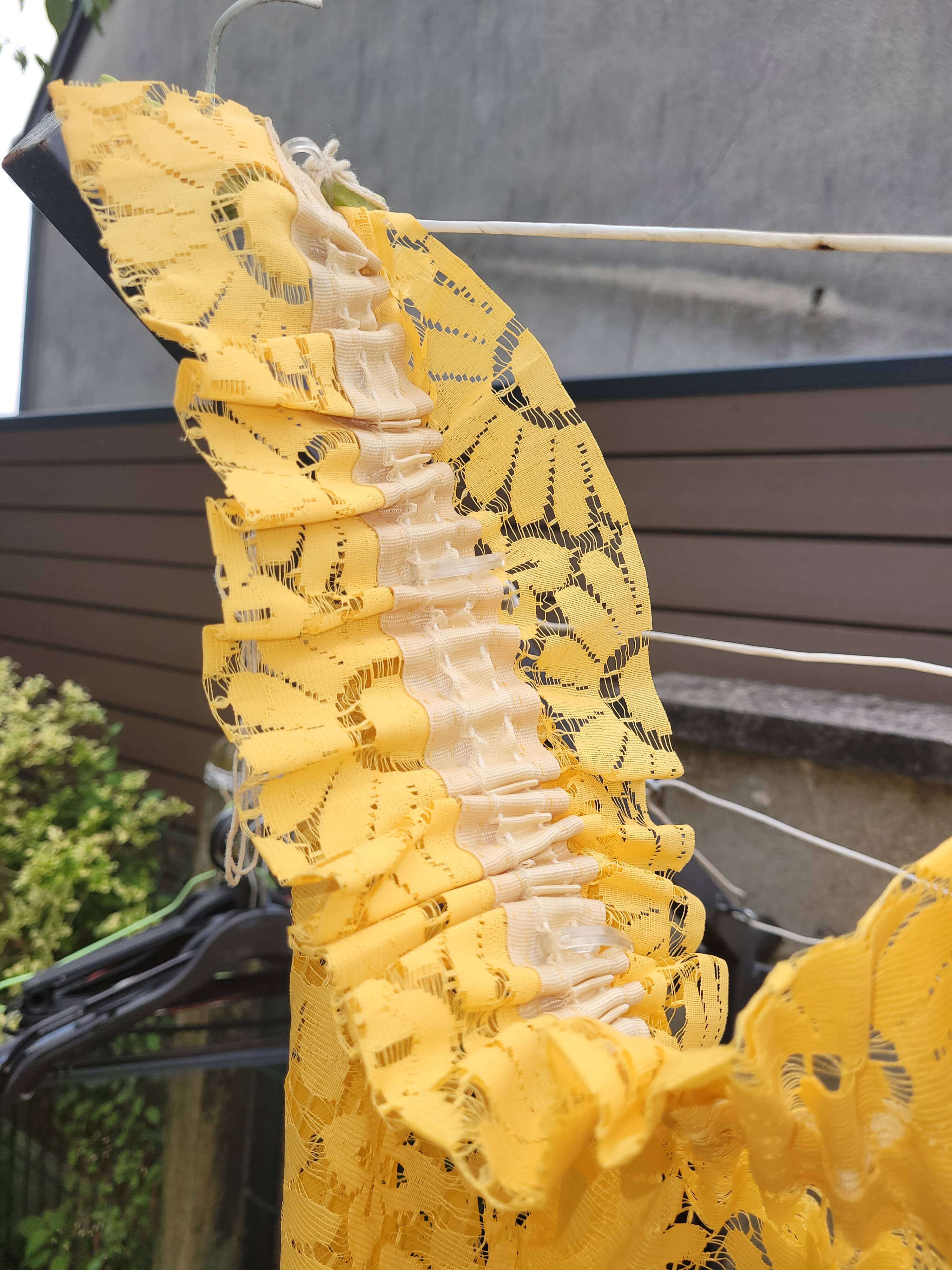 2 large 60s/70s curtains - vintage