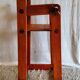 High chair for baby in solid pine - mid 20th century.