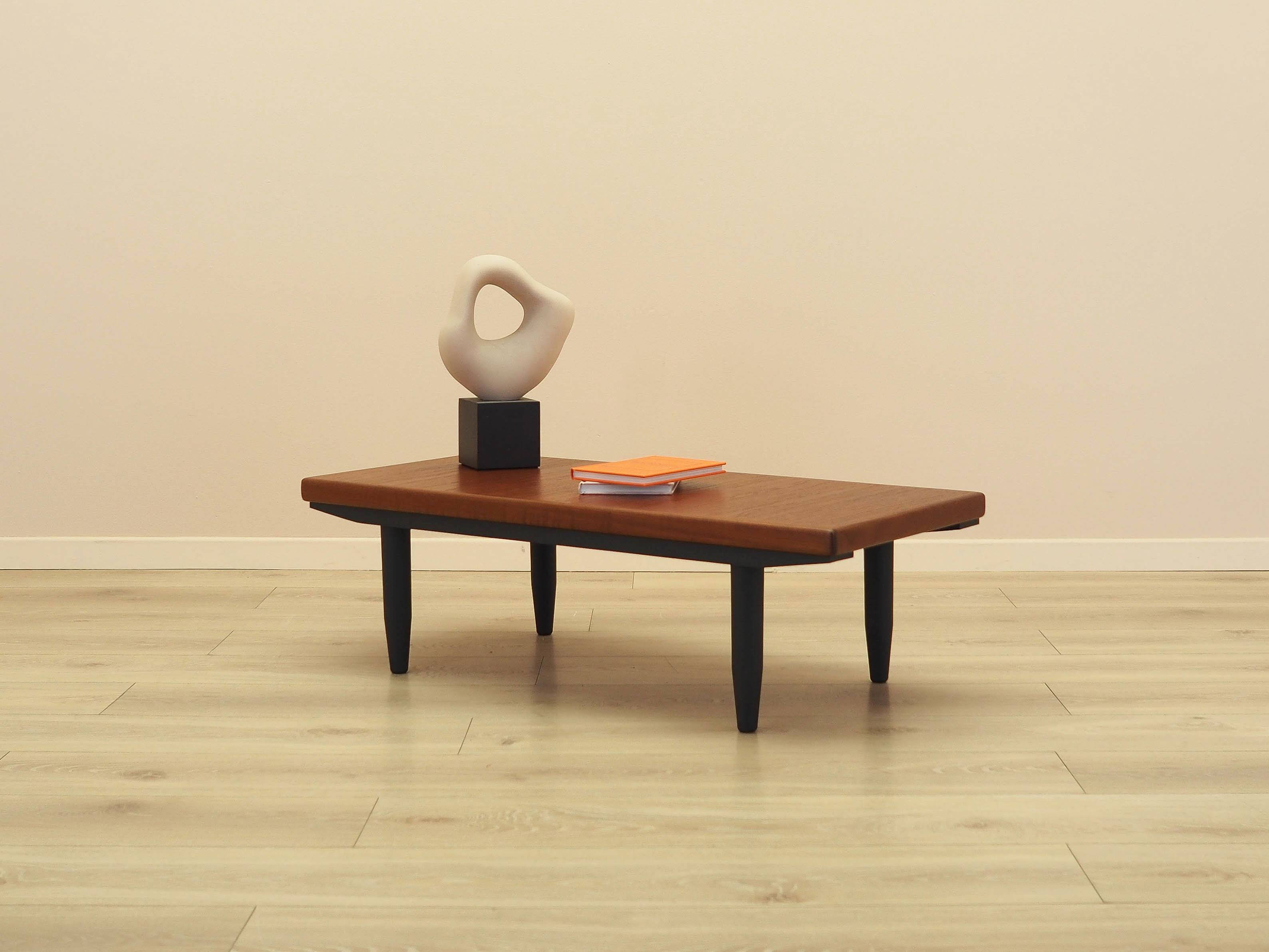 Teak coffee table, Denmark, 1970s