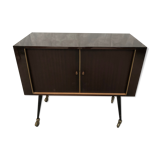 Storage cabinet bar on wheels vintage 50s /60s
