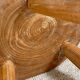 Vintage Solid Wood Tripod Stool