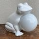 Vintage 80's frog lamp