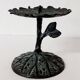 Pretty vintage bronze candle holder