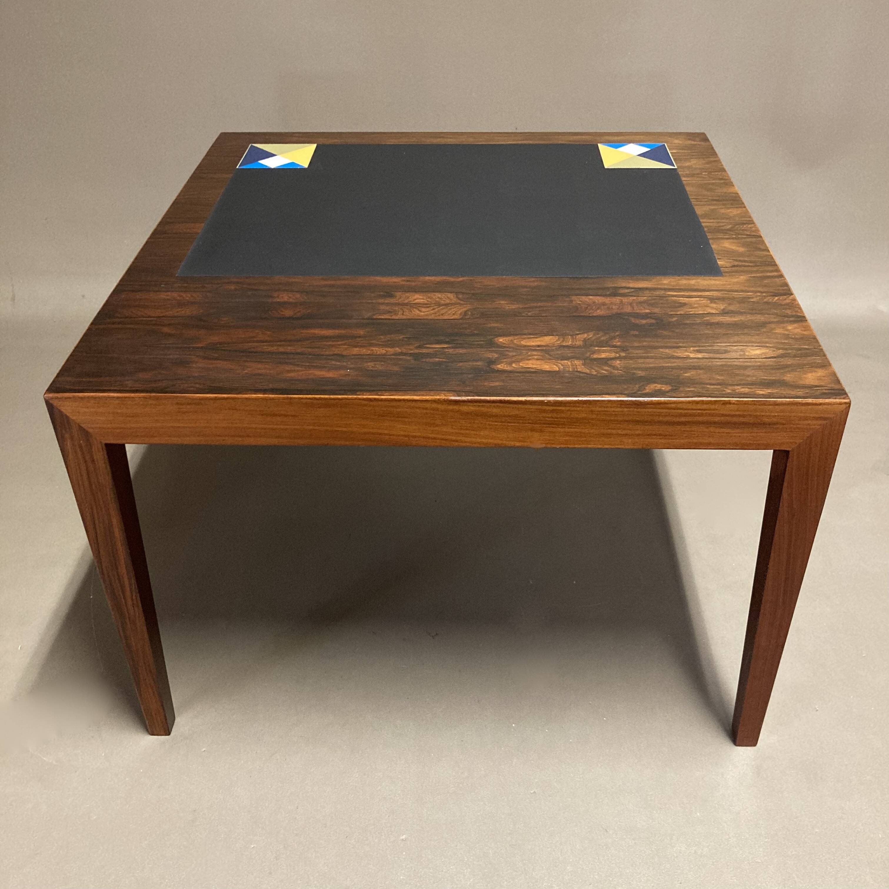 Table basse design scandinave 1950 "Severin Hansen".