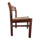 Set of 4 vintage solid wood chairs
