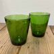 Vereco glasses / verrines with saucers