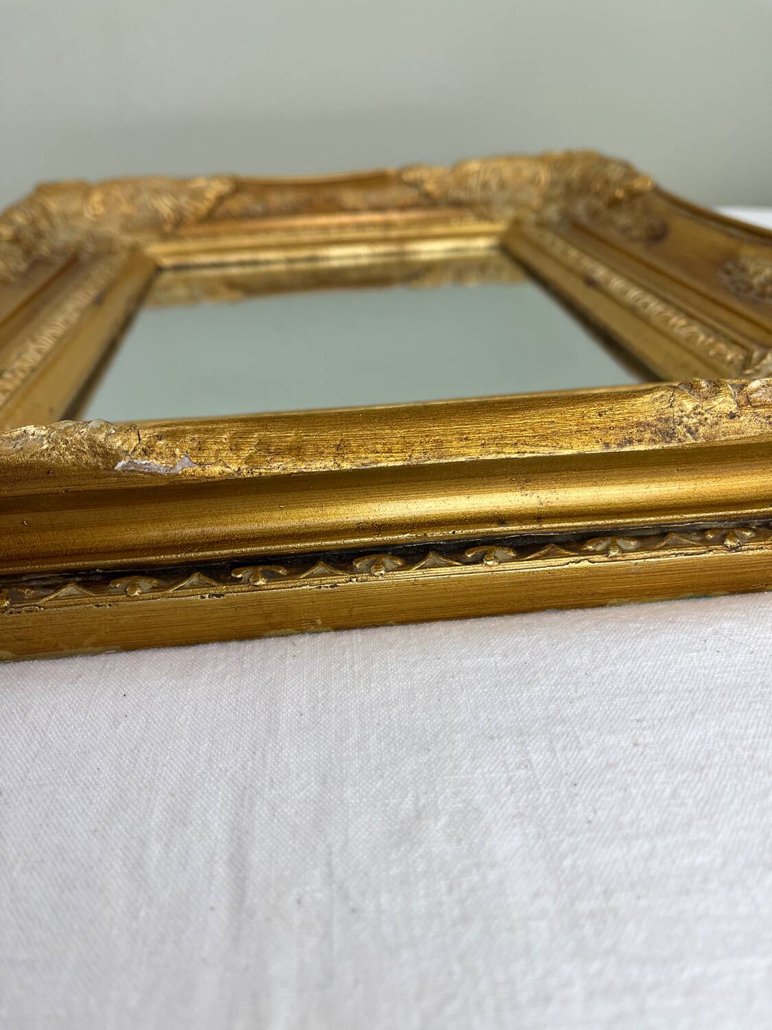 Miroir doré Napoléon III – fin XIXe siècle