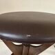 Vintage 60s tripod oak stool