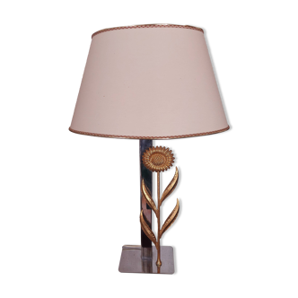 80's design sunflower flower lamp
