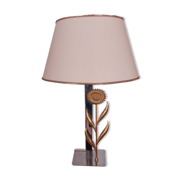 80's design sunflower flower lamp
