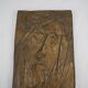 Plaque bronze christ debus 1967 n°24/120