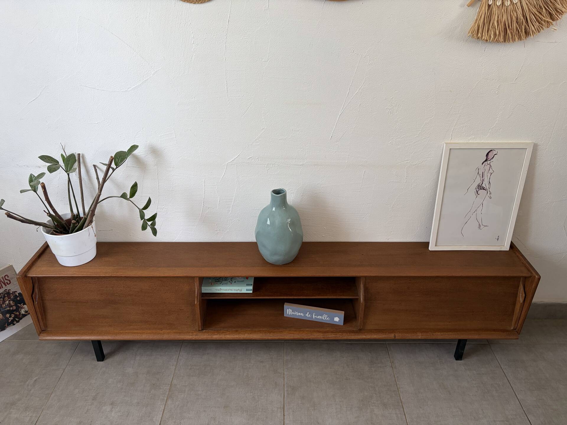 Vintage low enfilade (shallow)