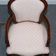 Vintage Walnut Lounge Chair, France