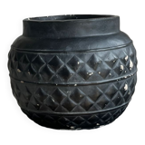 Terracotta pot vase