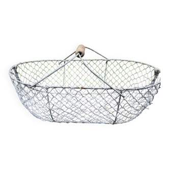 Panier métallique ancien