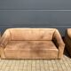 3-seater De Sede sofa in 5mm NECK Buffalo leather, Cognac color