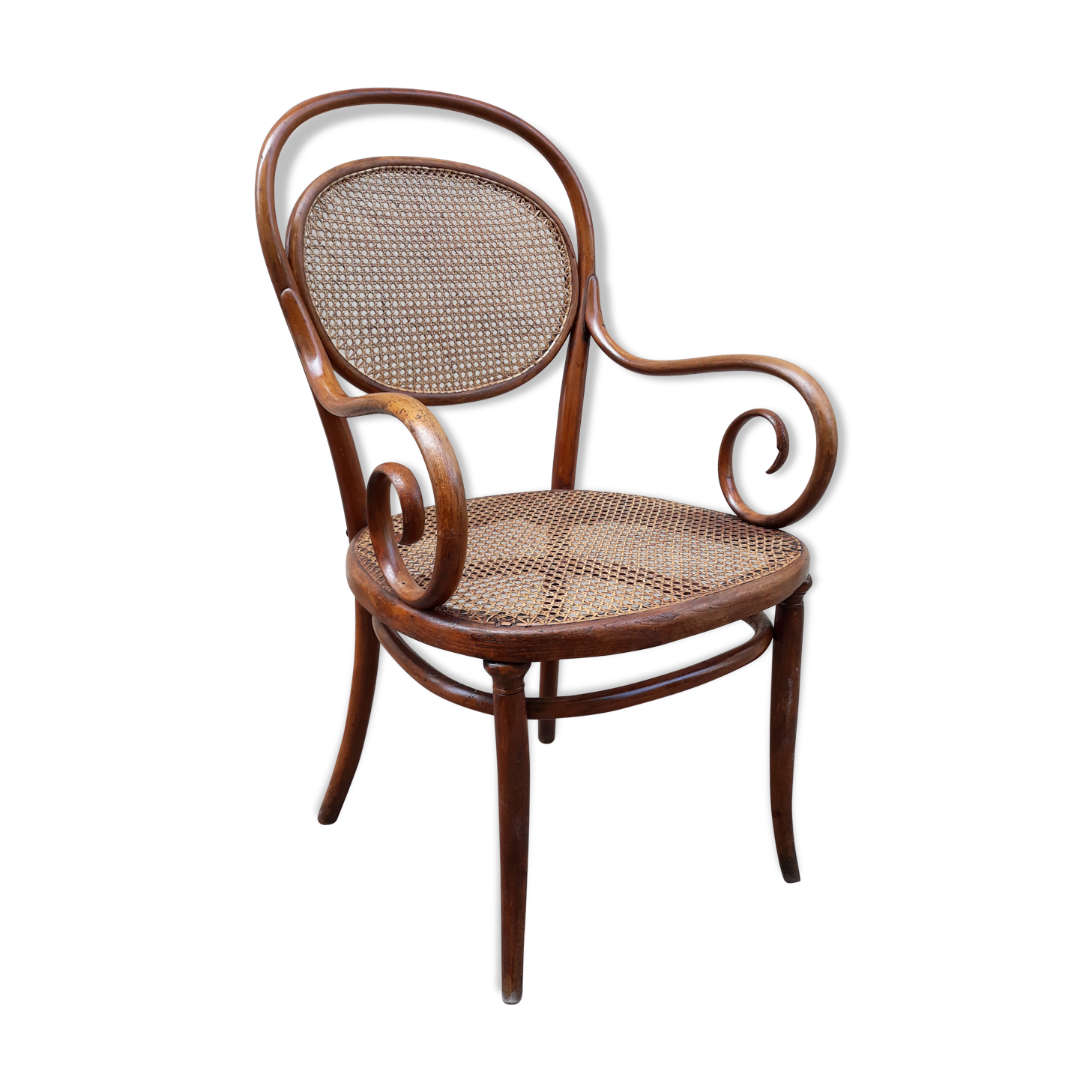 Ancient Viennese No.11 Thonet armchair