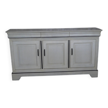 Buffet in cherry wood refurbished by a professional.