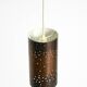 Mid-century pendant lamp made of metal and copper by Ernest Igl Hillebrand