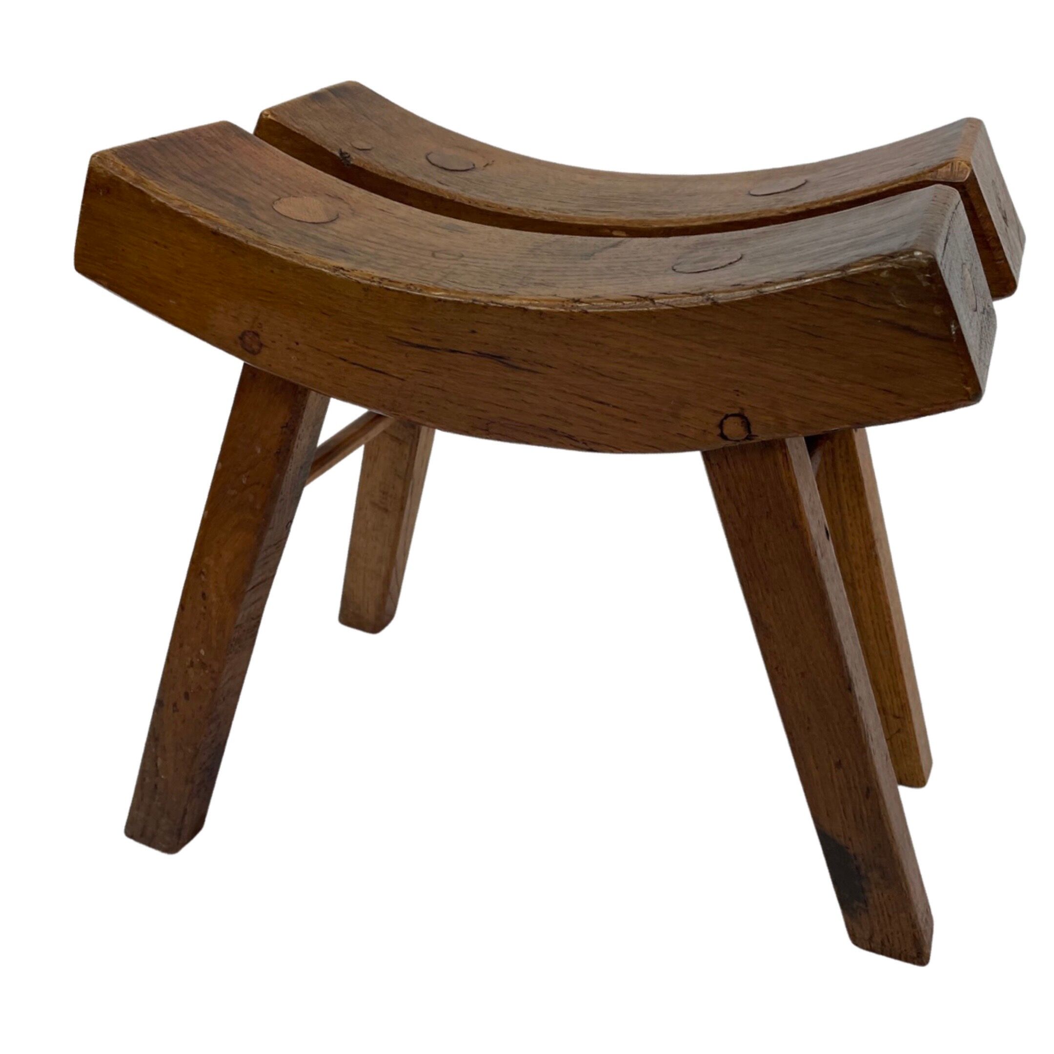 Vintage Brutalist Stool design