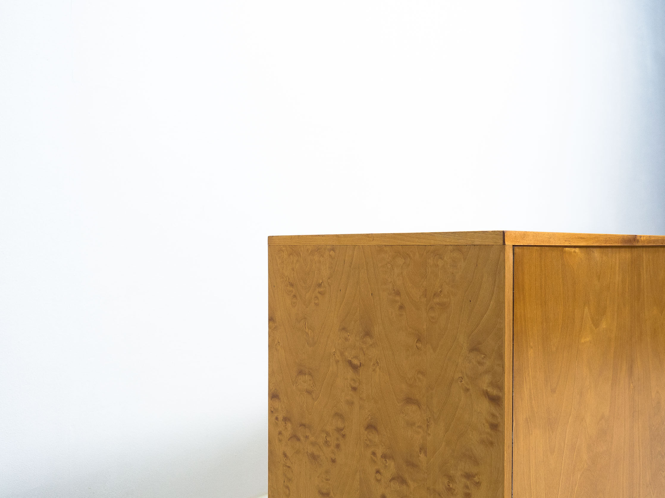 Vintage birch sideboard